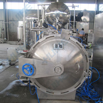 上下罐水浴式高溫高壓調(diào)理殺菌釜